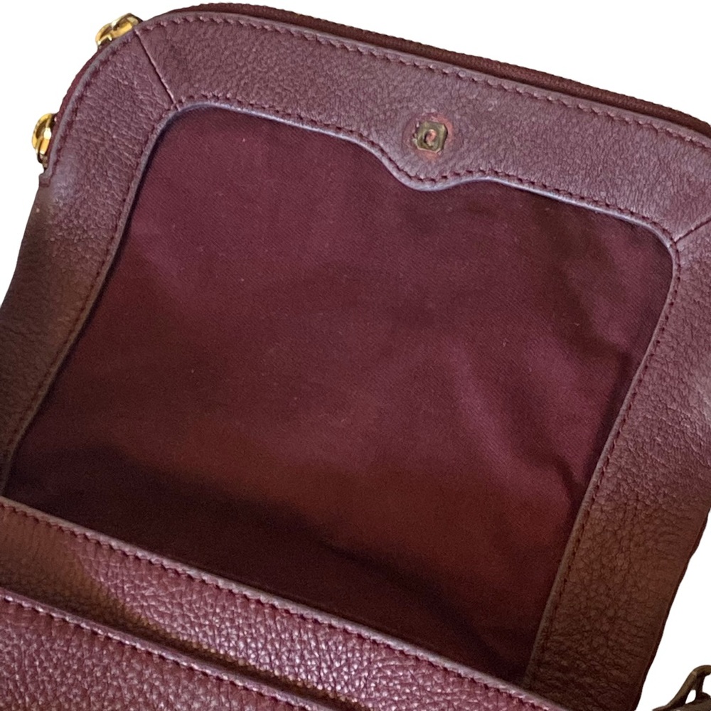 Fossil leather crossbody purse(BD) - Picture 6 of 7